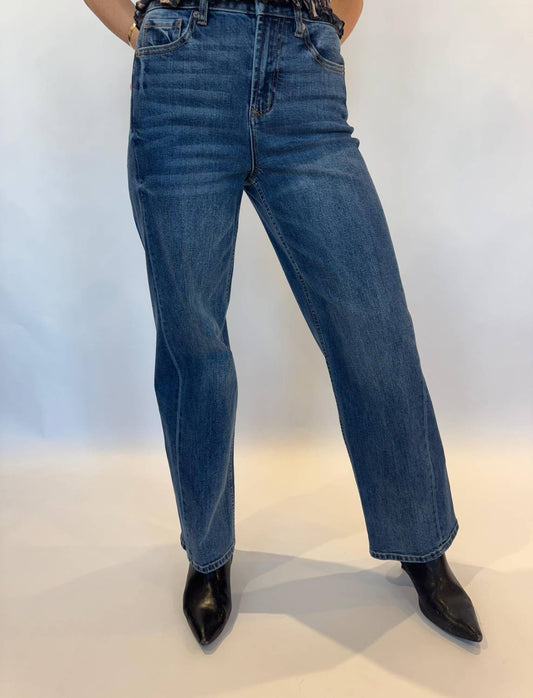 Dear John Denim - Holly High Rise Straight Jeans