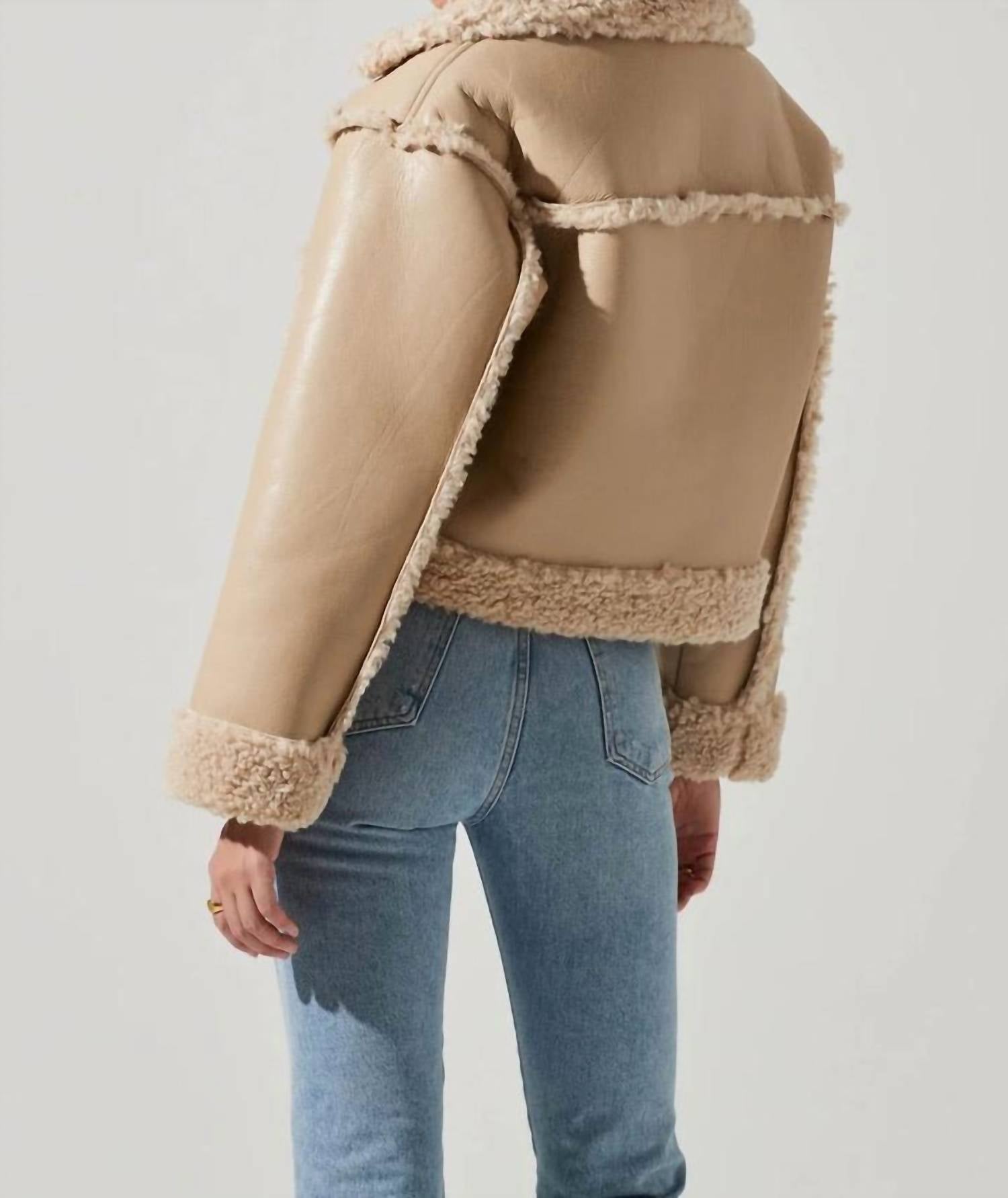 Astr - Luciana Faux Leather Jacket