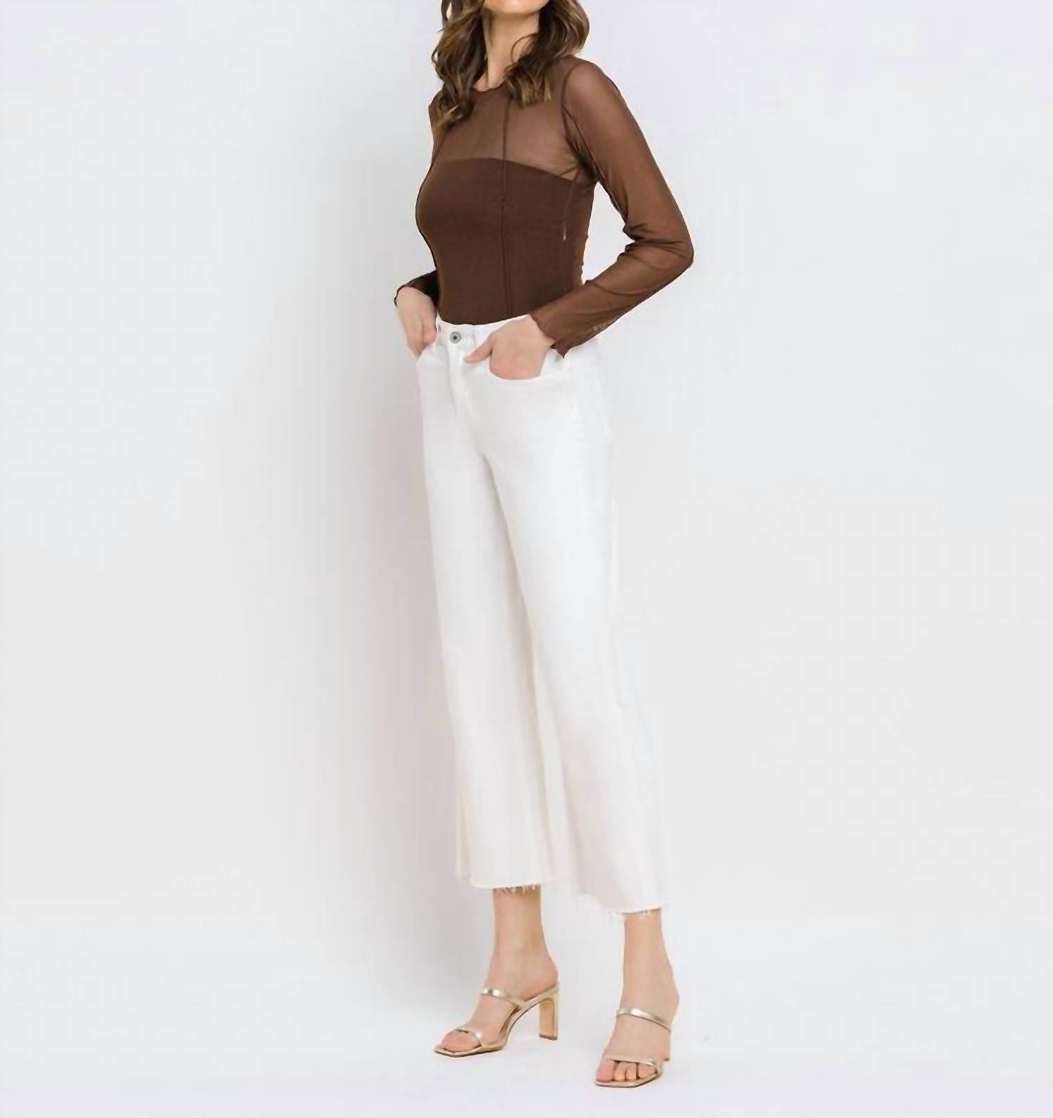 Vervet By Flying Monkey - Olivia Jeans White