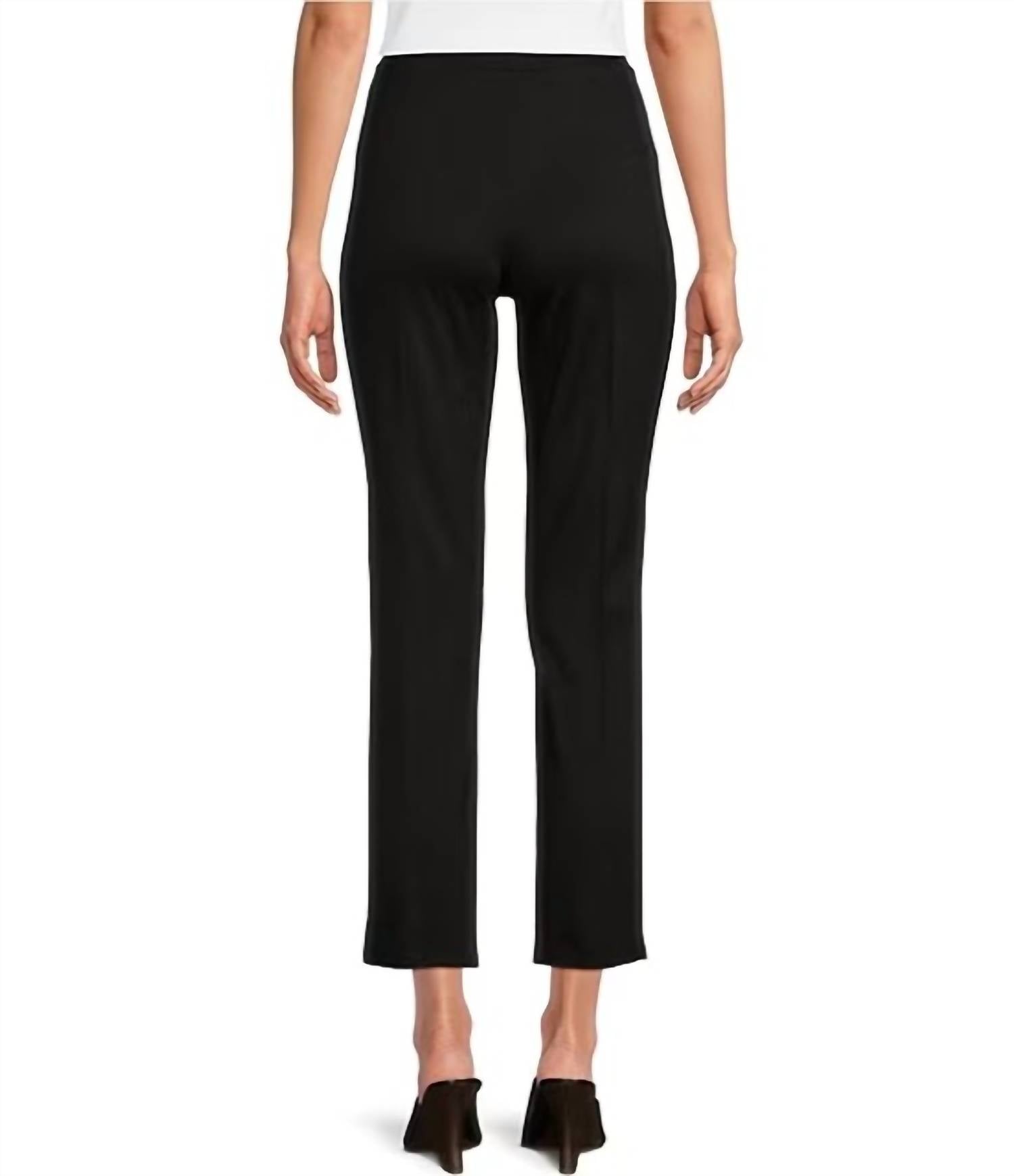 Jude Connally - Lucia Velvet Pull-on Ankle Pants
