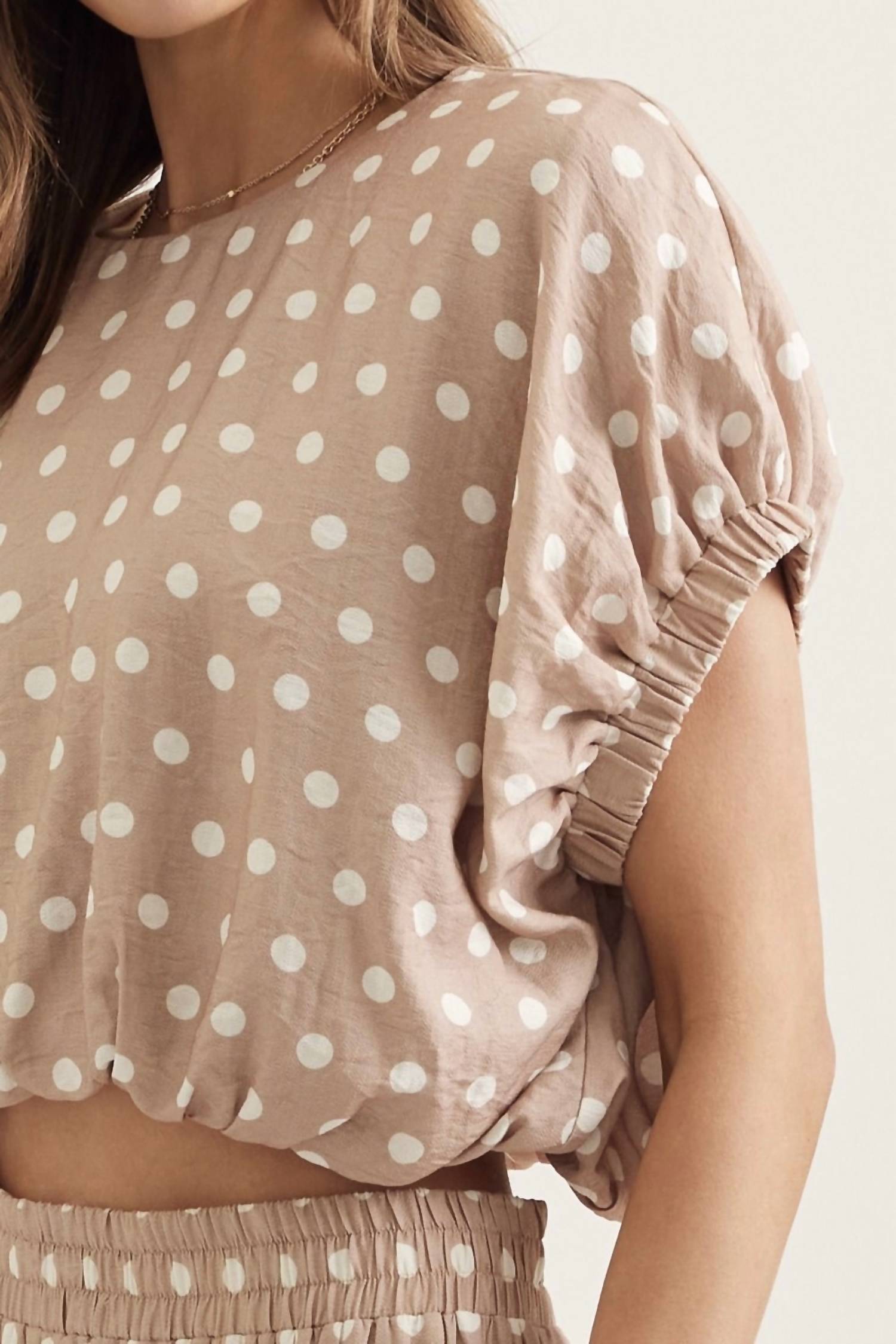 Entro - Love Polka Dot Blouse