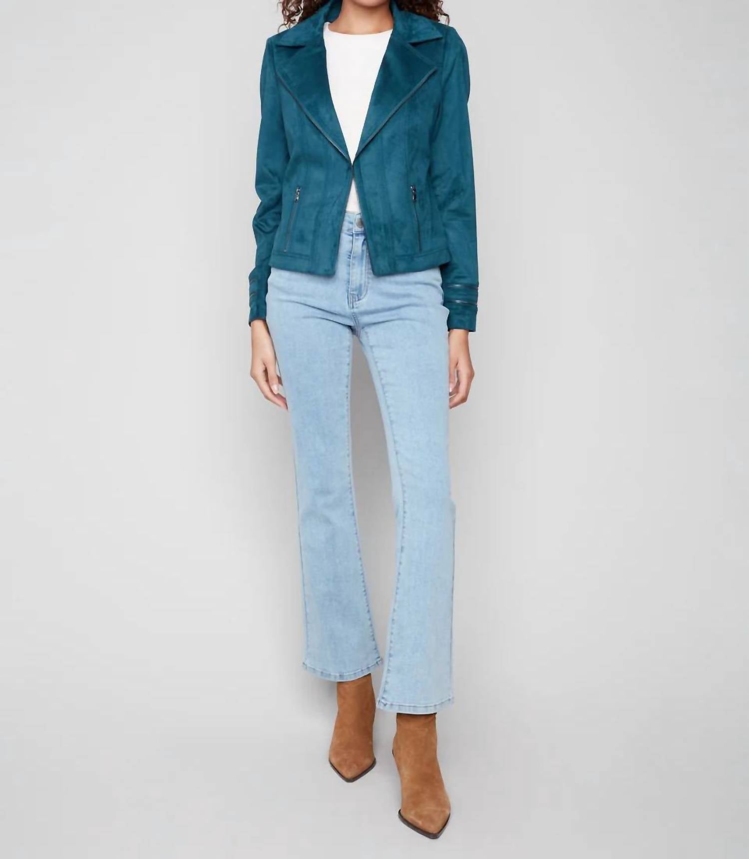 Charlie B - Vintage Faux Suede Jacket