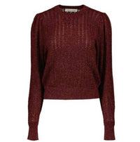 Bishop + Young - Puff Sleeve Metallic Sweater