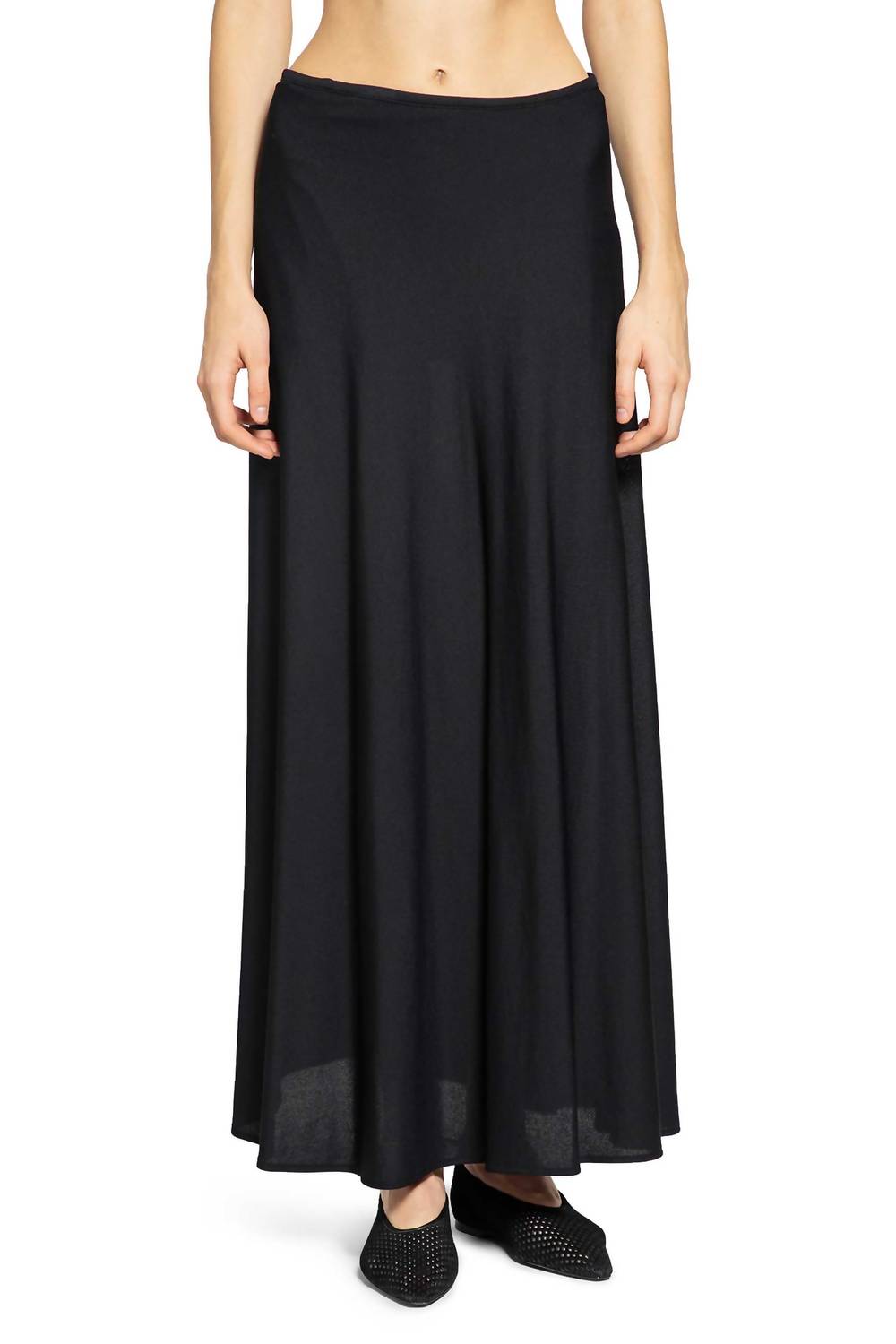 Jil Sander - Crepe Fluid Viscose Skirt