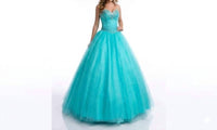 Karishma Creations Women's Prom Dress in turquoise - women's dress