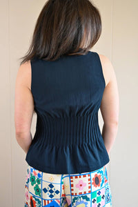 Greylin - Rosemont Avenue Pintuck Sleeveless Top