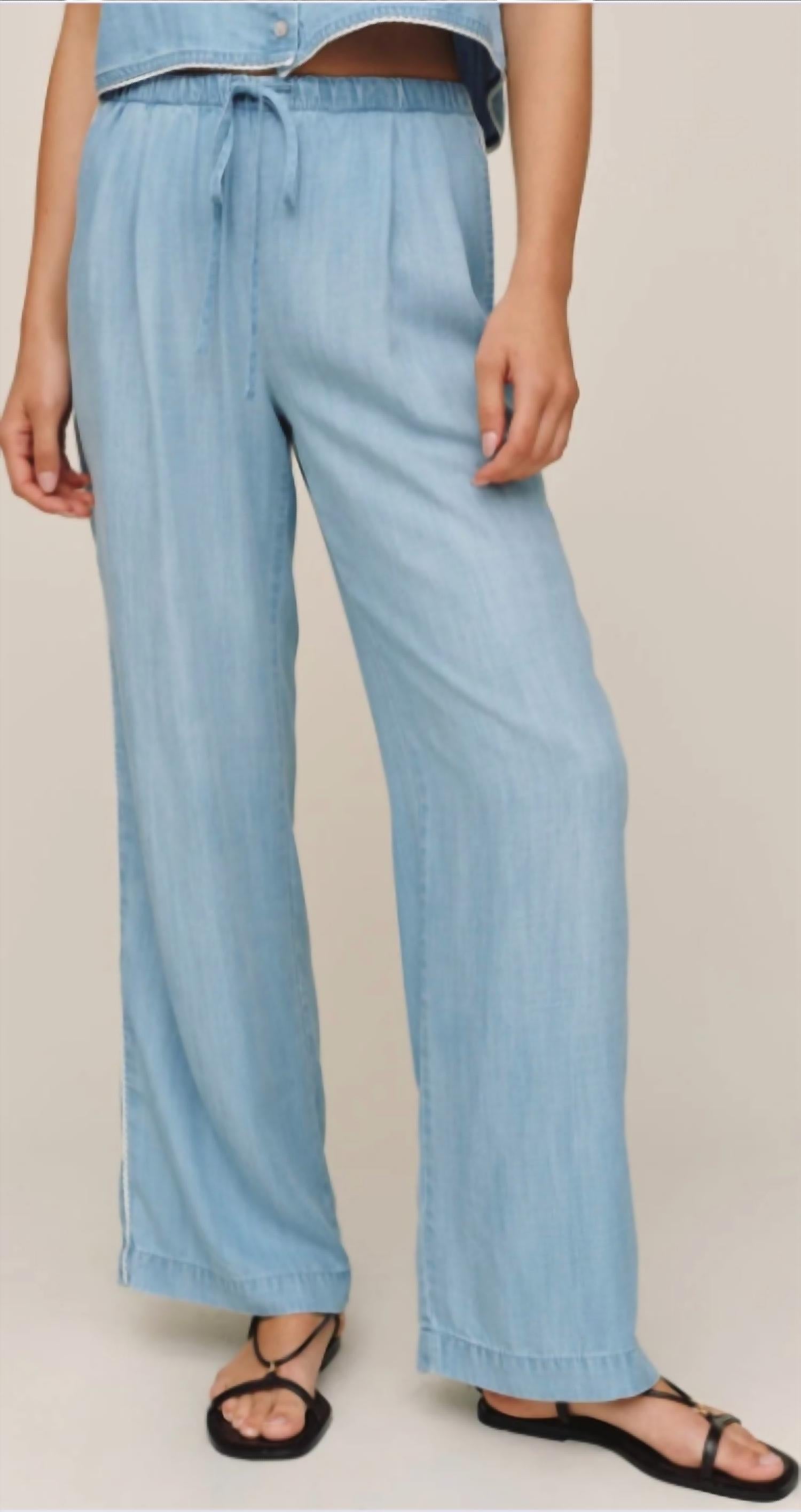 Bella Dahl - Scallop Side Seam Pant