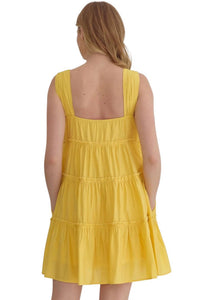 Entro - Square Neck Mini Dress
