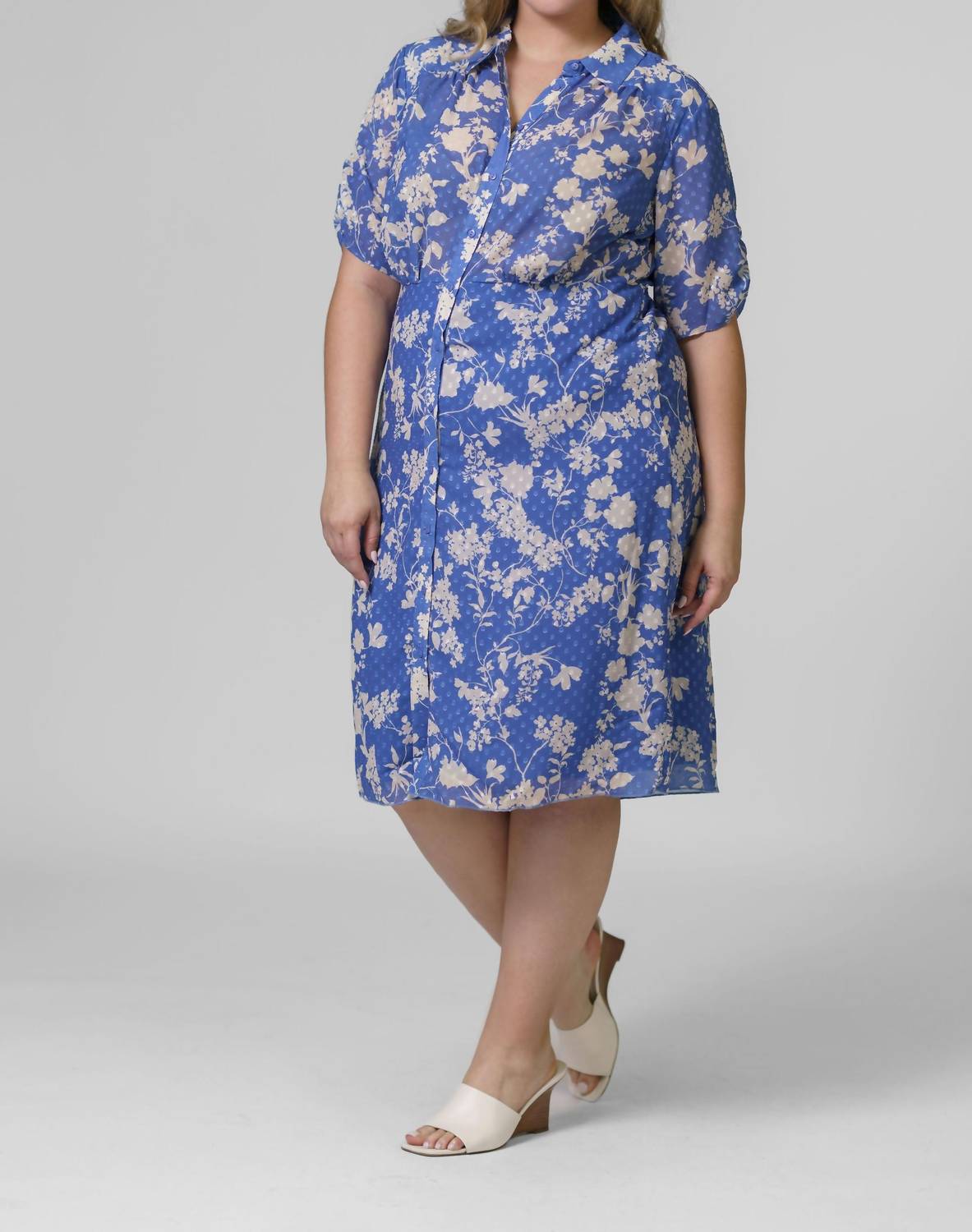 Marée Pour Toi - Clip Dot Shirtdress