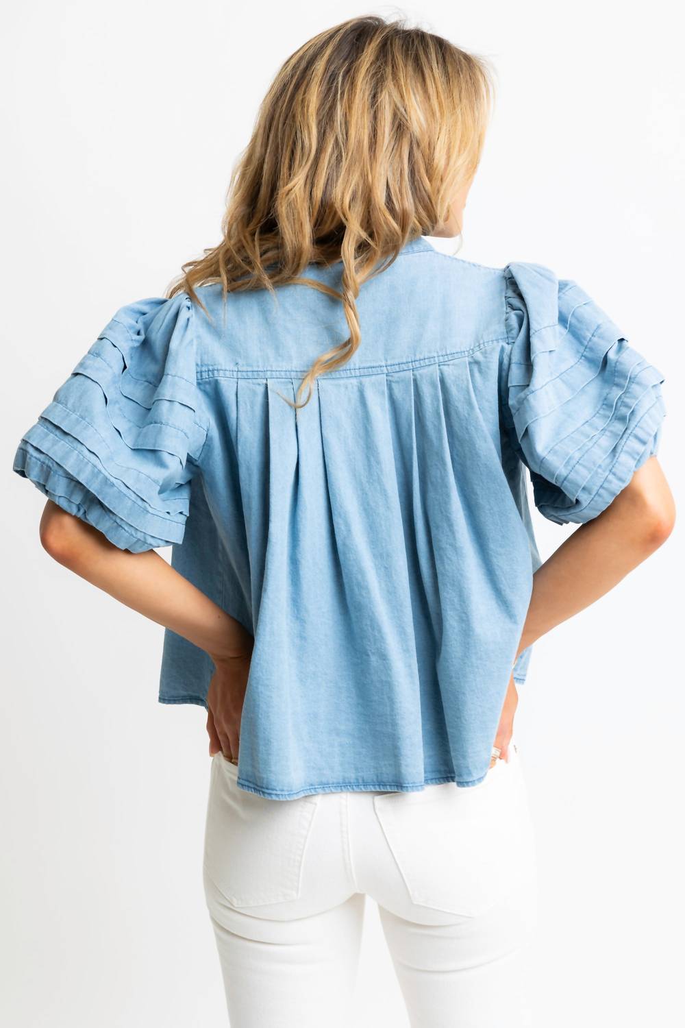 Karlie - Women's Denim Novelty Top
