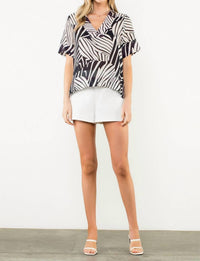 Thml - Zebra Stripe Top