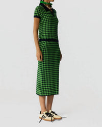 Guest In Residence - Gingham Long Skirt