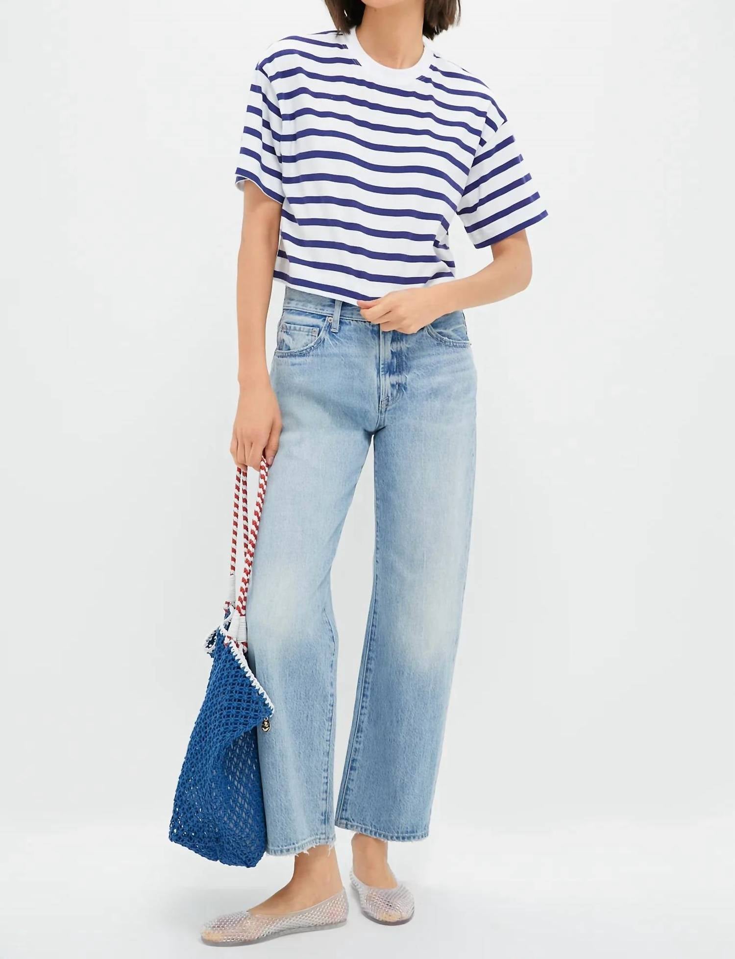 Pistola - Lexi Bowed Straight Jeans