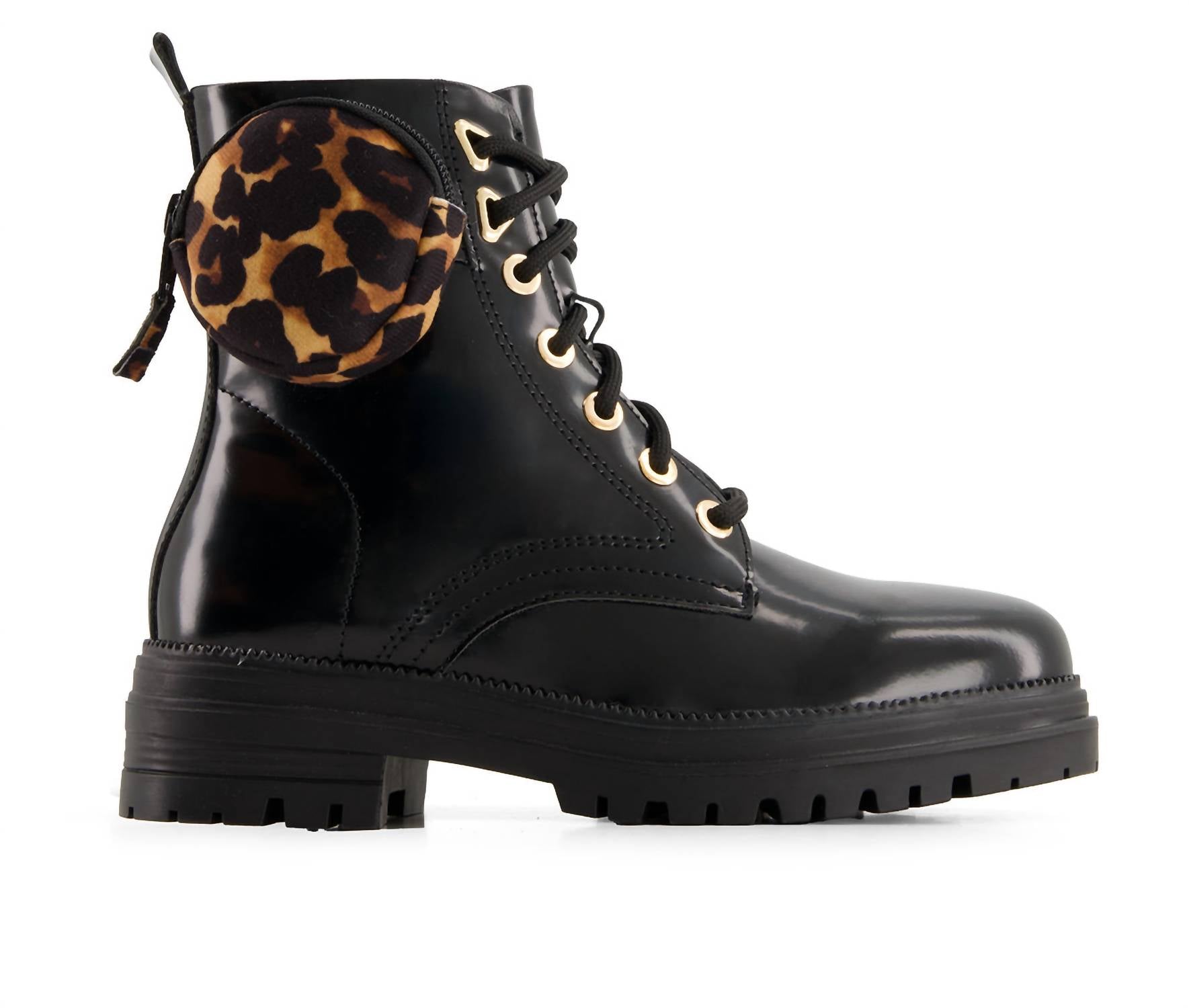 Andrea - Women's Patent With Bag Boots