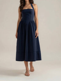 Moon River - Moira Halter Midi Dress