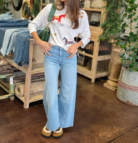 Mother - Women's Lil Lemon Twist Sneak Jean