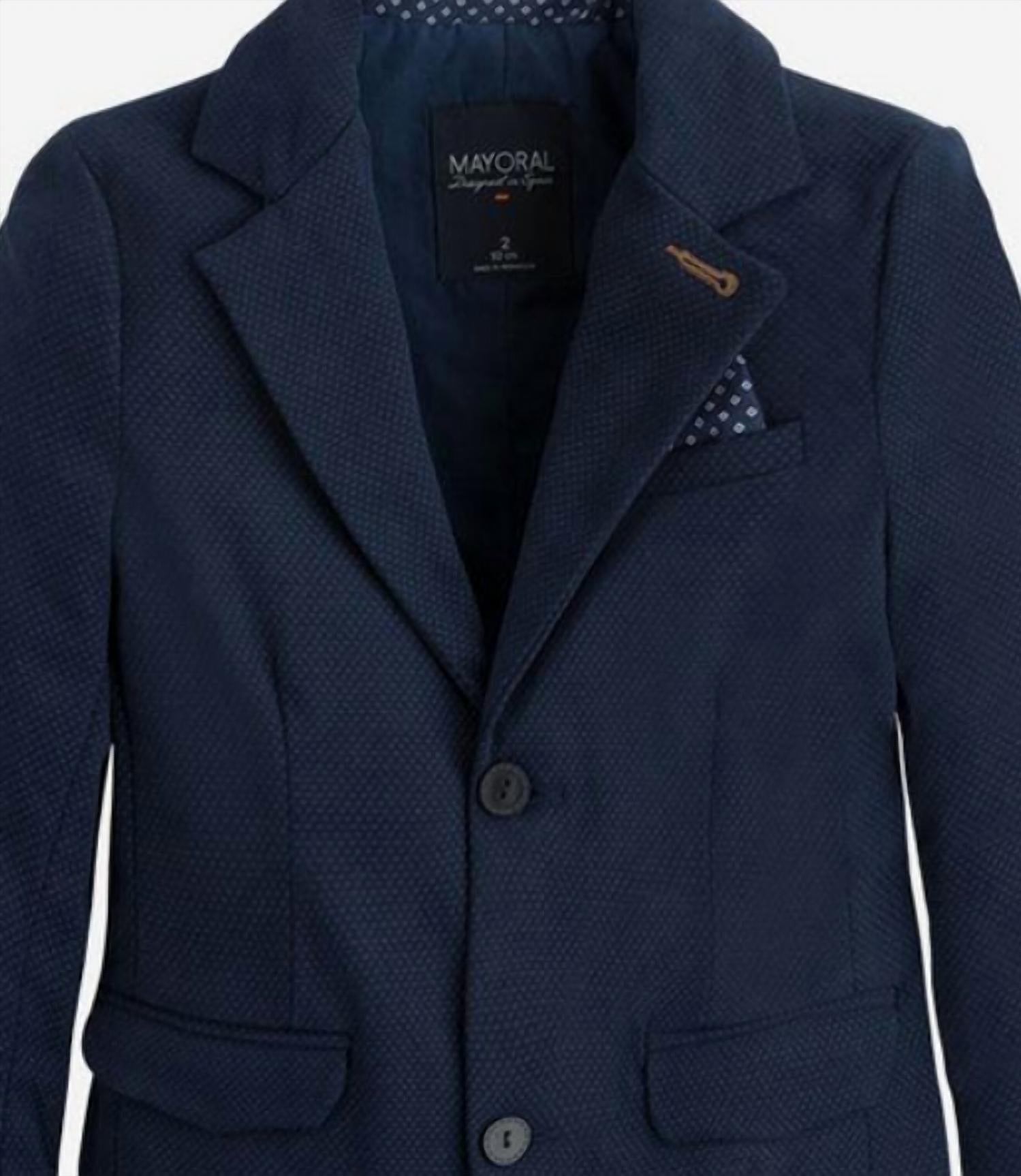 Mayoral - Boy's Suit Jacket With Pant Set