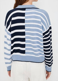 Splendid - Arden Stripe Polo Sweater