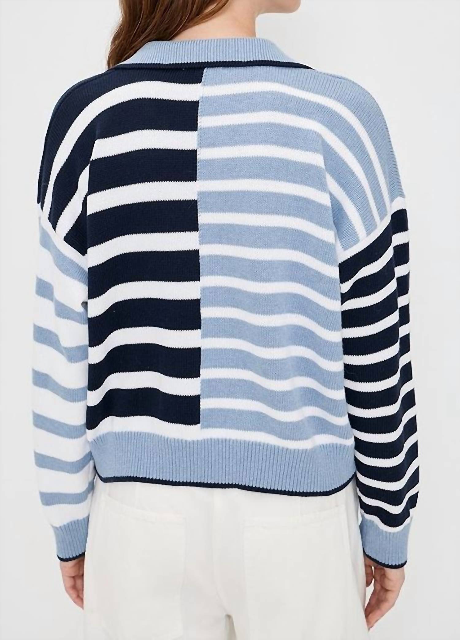 Splendid - Arden Stripe Polo Sweater