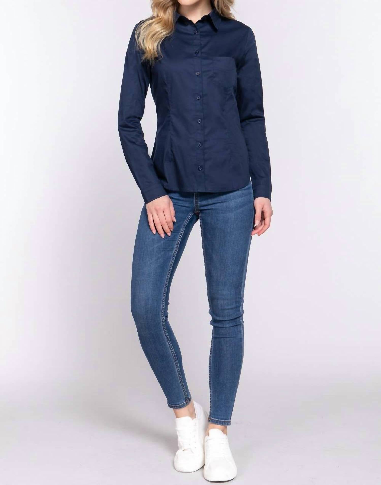 Moa Collection - Button Down Poplin Shirt