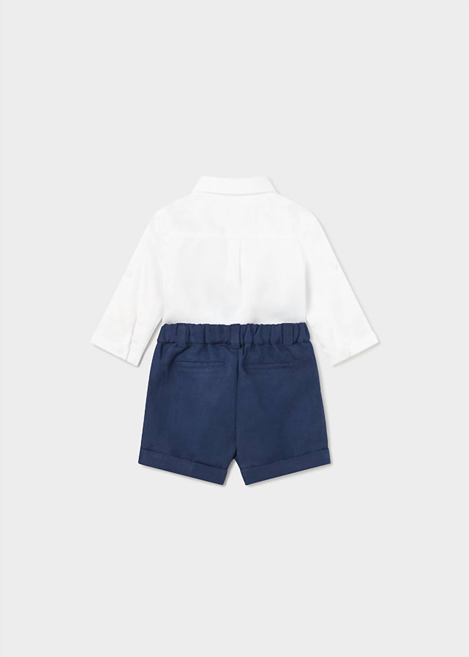 Mayoral - Kid's 3pc Short Vest Set