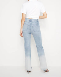 Good American - Good Boy Straight Slit Jeans