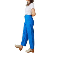 Uqnatu - Sailor High Rise Wide Leg Crop Pant