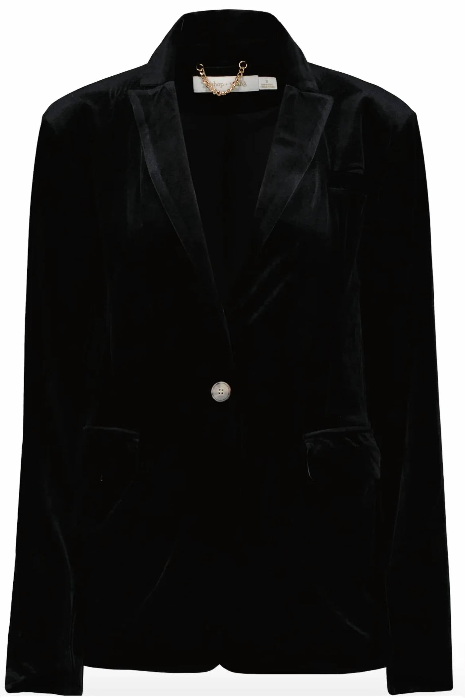 Bishop + Young - Luxe Velvet Blazer