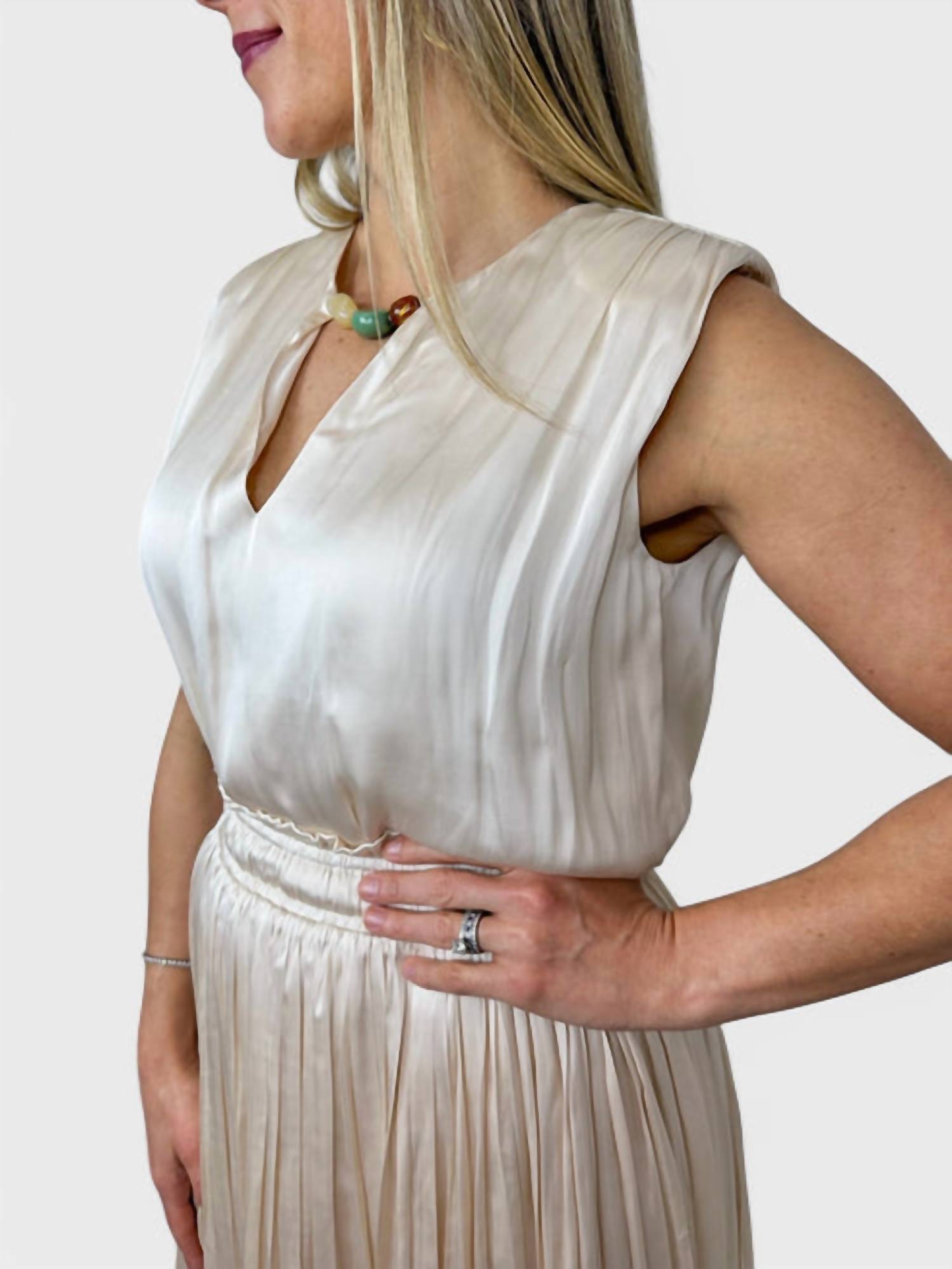 Suncoo - Laeticia Sleeveless Blouse