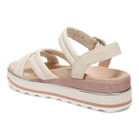 VIONIC Women's Reyna Sandals in cream - women's sandal - detail view