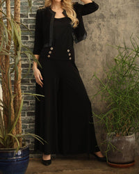 Joseph Ribkoff - High Waist Flared Sailor Pants