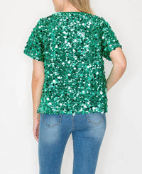 Joh - Jeovanny Sequin Top