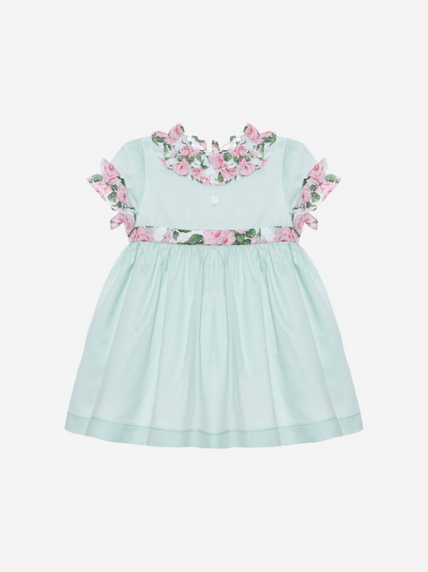 Patachou - Voile With Frills Woven Dress
