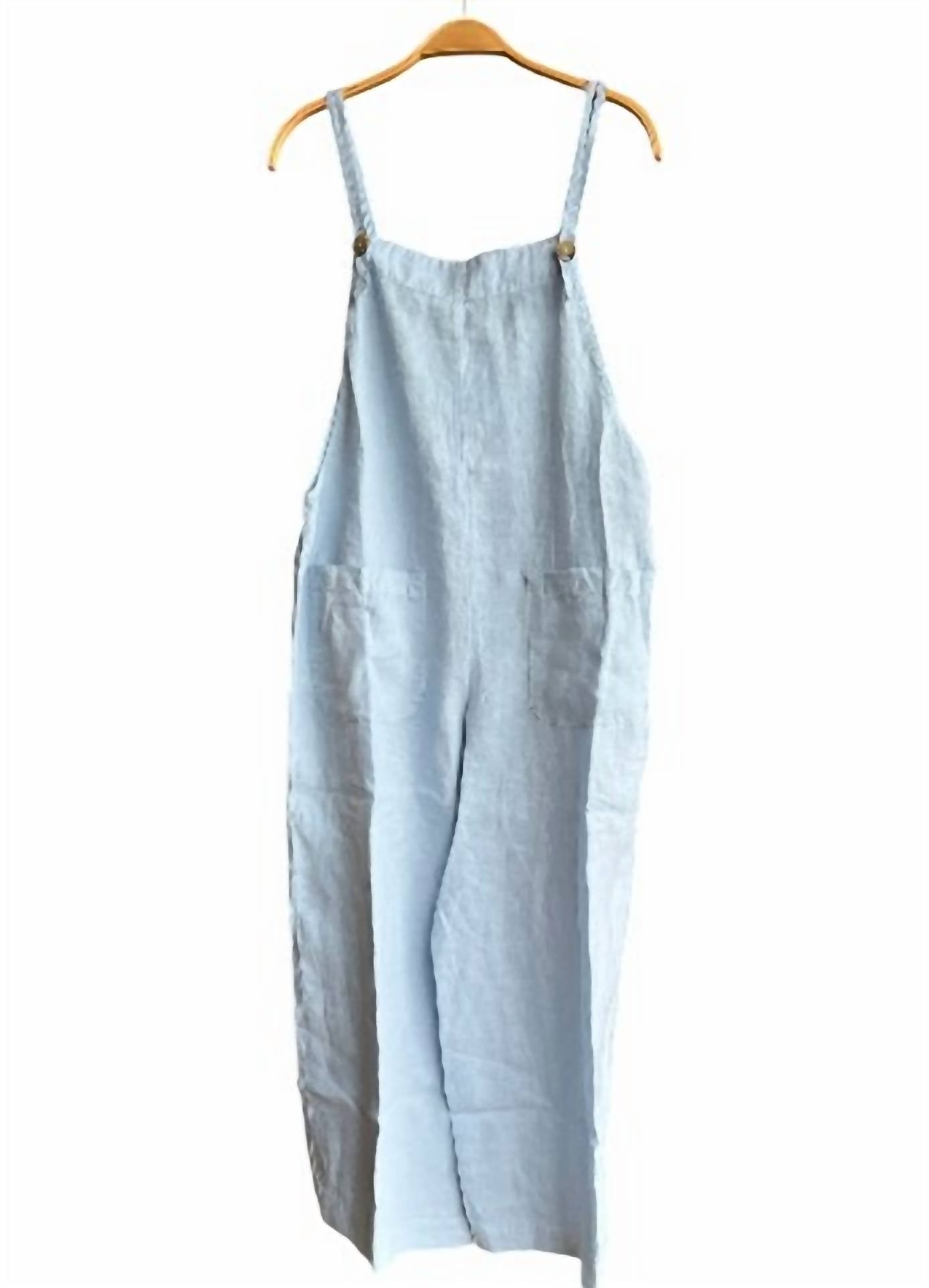 Velvet By Graham & Spencer - Women's Isabel Linen Overalls