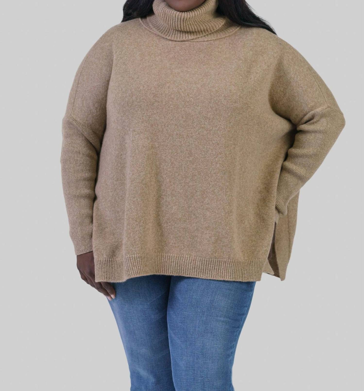 Maison Montagut - Clara Loose Fitting Turtleneck Sweater