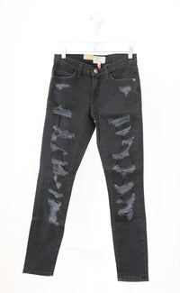 Current/Elliott - Stiletto Tattered Jeans