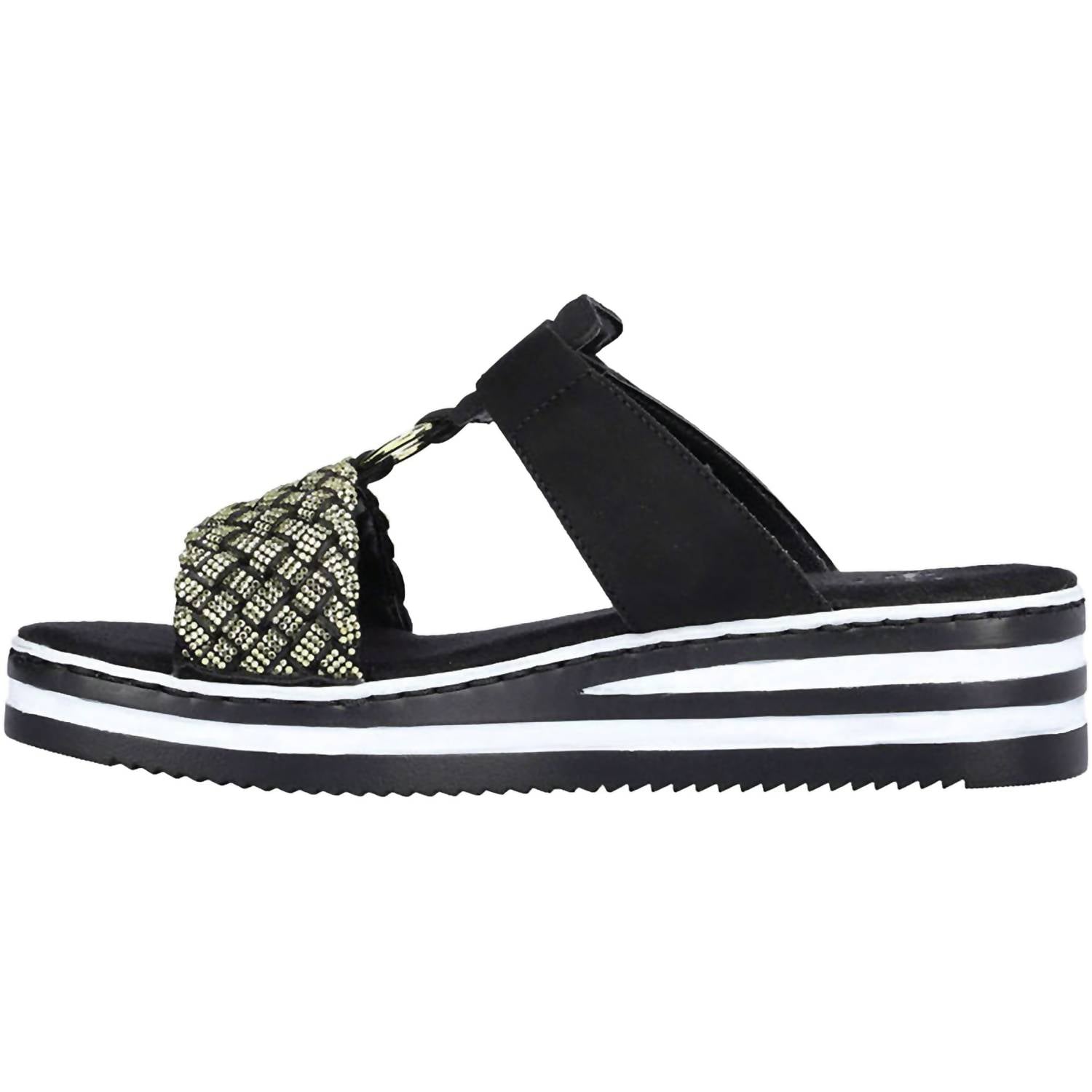 Rieker - Women's Regina P8 Synthetic Wedge Sandal