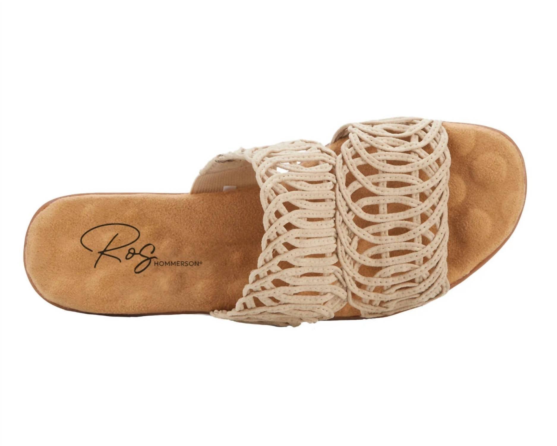 Ros Hommerson Women's Kudos Sandal in taupe fabris - women's sandal - alternate view