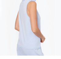 Betsy & Adam - Knit Attached Mask Tank Top