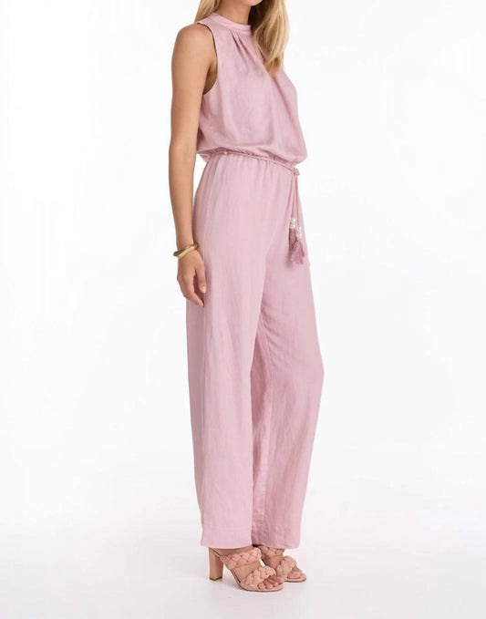 The Noli Shop - Fernanda Linen Jumpsuit