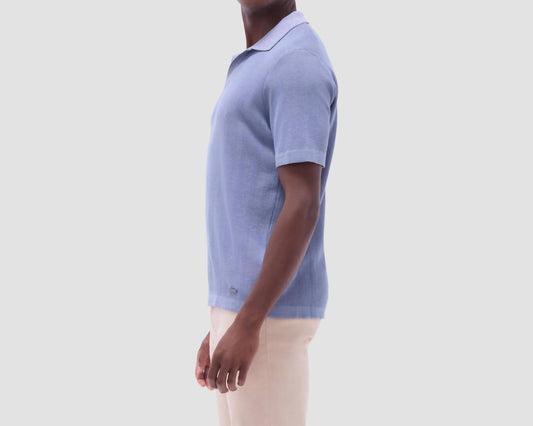 Bugatchi Uomo - JOHNNY COLLAR KNIT POLO SWEATER