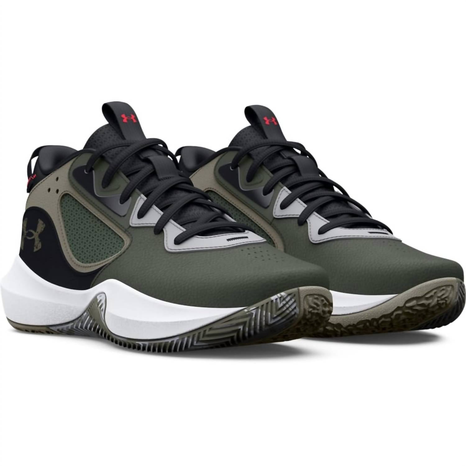 UNDER ARMOUR Men's Lockdown 6 Shoes in colorado sage grove green - men's sneaker - alternate view