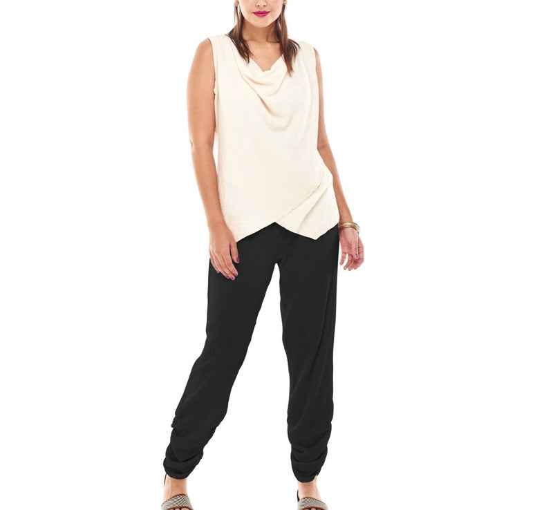 Oh My Gauze! Essie Pant in black - women's pants