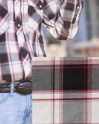 Wyoming Traders - Long Sleeve Plaid Western Shirt