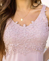 Grace And Lace - Floral Lace Tank Top