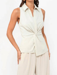 Greylin - Rola Textured Sleeveless Top