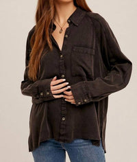 Hem & Thread - Mineral Washed Button Down