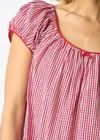 Olivaceous - Harper Gingham Mini Dress