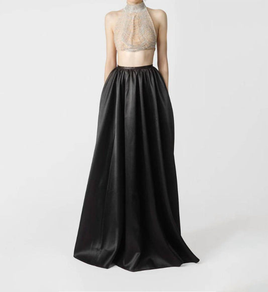 Sau Lee - Zahara Satin Maxi Skirt