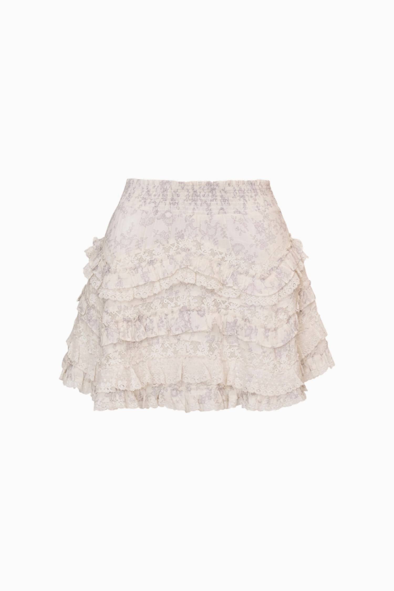 Loveshackfancy - Serevina Mini Skirt